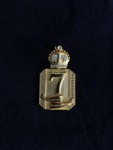 Pingente Número 7 Banhado a Ouro 18k