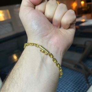 Pulseira Cadeado 5mm