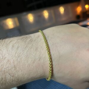 Pulseira Peruana Banhada a ouro